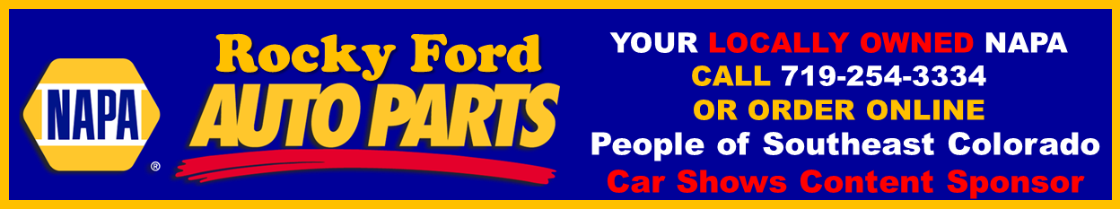 Rocky Ford Auto Parts - Car Show Content Sponsor